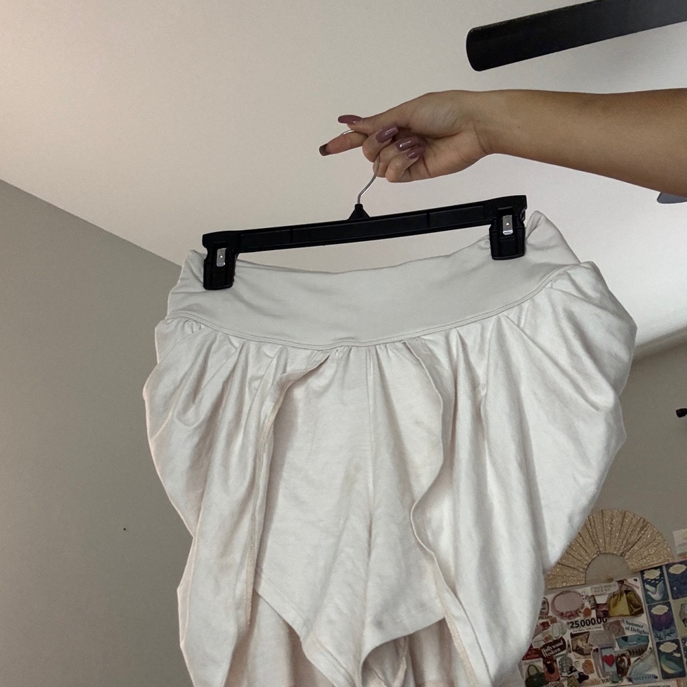 FP Movement by Free People Cream Athletic Shorts